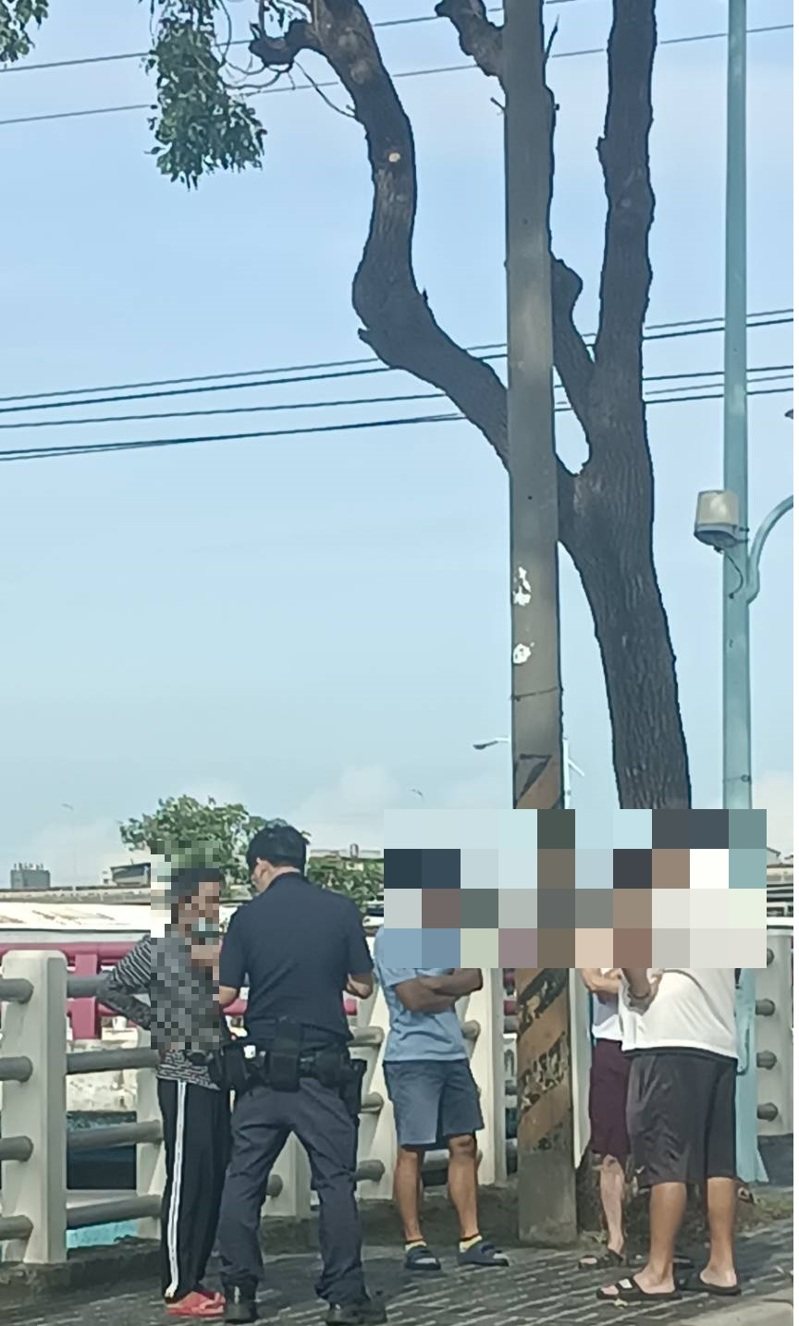 台中一名男子想偷車內財物沒偷到，沿途刮損9輛轎車，清水警方迅速逮到人。圖／民眾提供