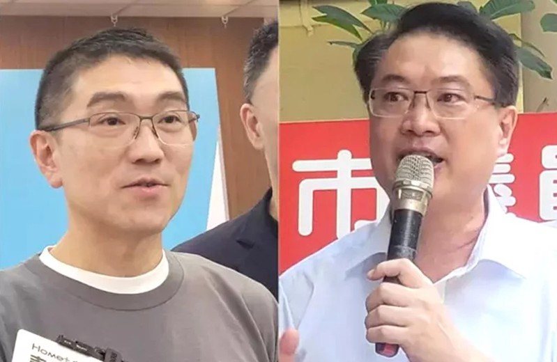 大日行賄案，謝國樑、林右昌互嗆，林幕僚稱「政治抹黑」。記者游明煌／攝影