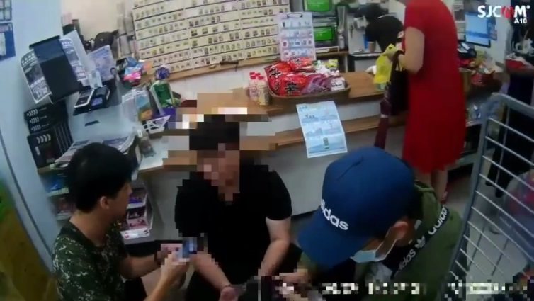 馬來西亞籍男子來台當車手被警逮捕，依法送辦。記者曾伯愷／翻攝