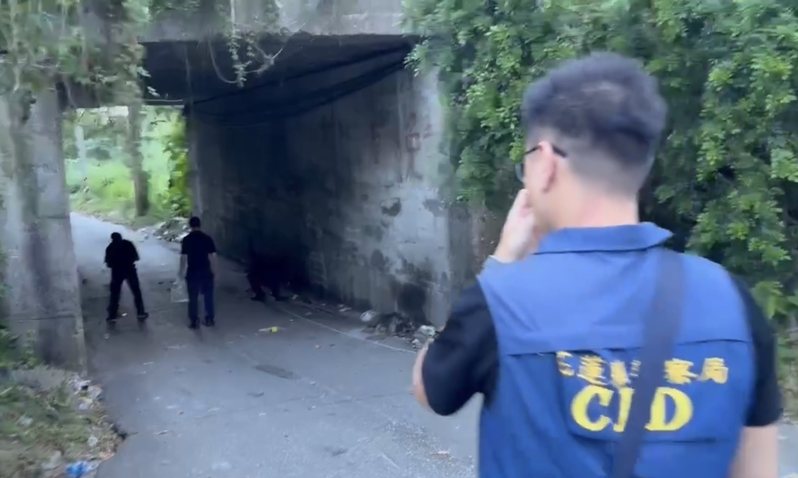 花蓮縣江姓男子與友人在涵洞喝酒卻被撞死，警方深入追查，查出是海巡人員涉案。記者王燕華／翻攝