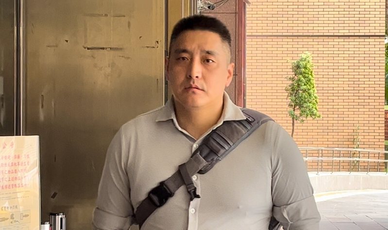 理科太太的前夫John。記者林孟潔／攝影