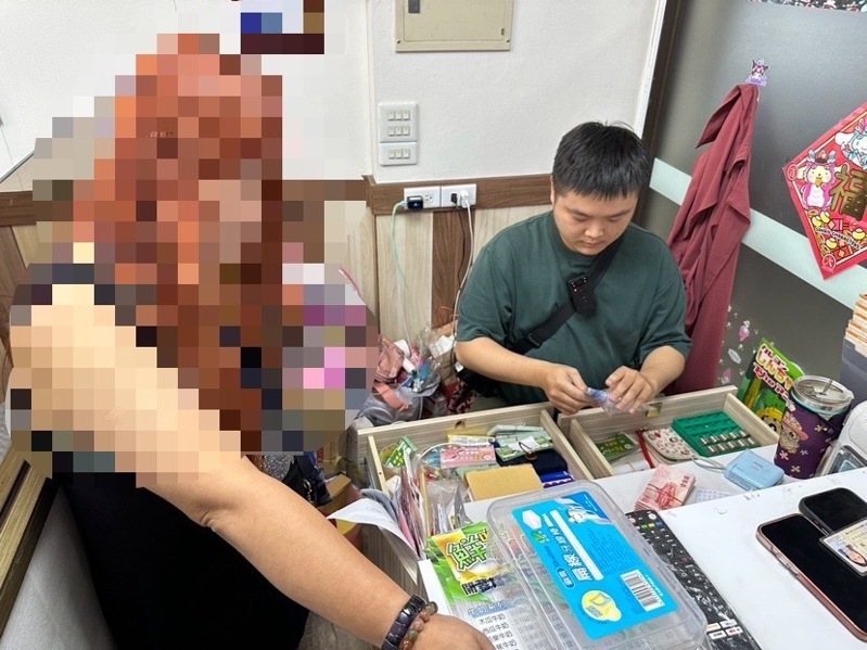 新北市蘆洲區中原路一家麻將棋牌社，涉嫌以合法掩護非法供人聚賭，警方查獲送辦。記者曾伯愷／翻攝