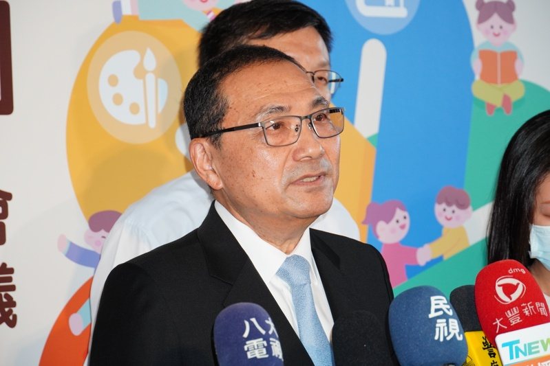 新北市長侯友宜今出席新北市公私立幼兒園園長主任會議。記者劉懿萱/攝影 新北市長侯友宜今出席新北市公私立幼兒園園長主任會議。記者劉懿萱/攝影