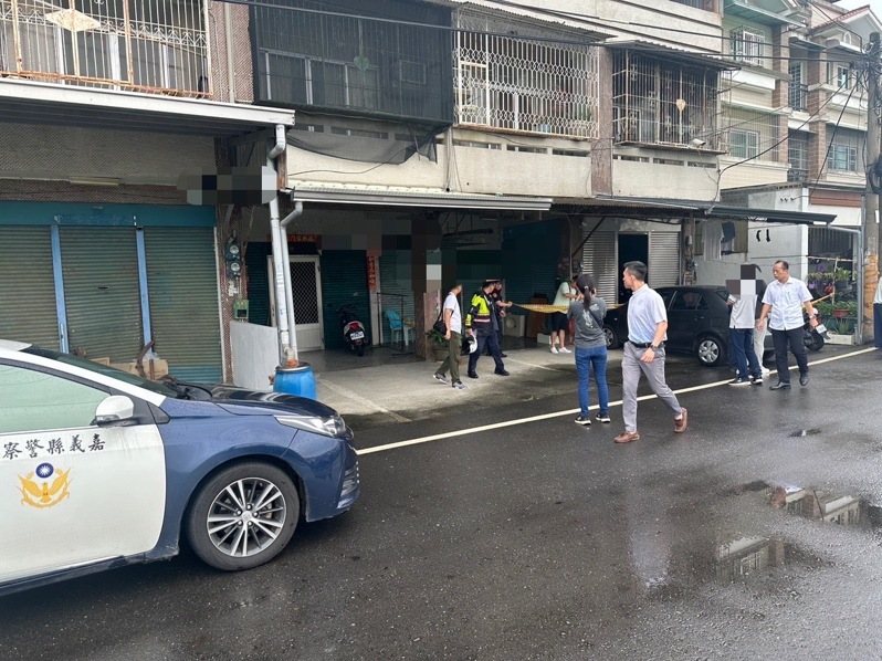 嘉義縣77歲余姓男子因噪音問題與鄰居嫌隙，昨天持獵槍開槍射死女鄰居。圖／警方提供