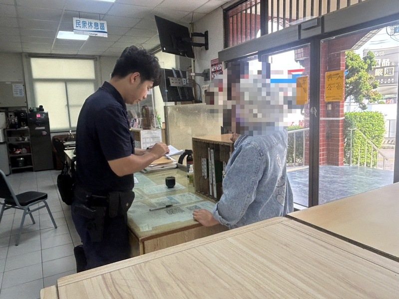 台南市安南區楊姓婦人接到詐團假冒戶政事務所人員行騙電話，向安中派出所詢問才未上當。記者黃宣翰／翻 攝