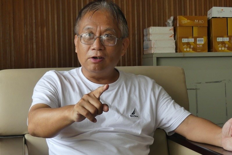 真理大學法律系所教授兼刑事法研究中心主任吳景欽痛批,在台灣,「偵查不公開」簡直就是一個笑話!歷年案例不勝枚舉。記者林昭彰/攝影 真理大學法律系所教授兼刑事法研究中心主任吳景欽痛批,在台灣,「偵查不公開」簡直就是一個笑話!歷年案例不勝枚舉。記者林昭彰/攝影