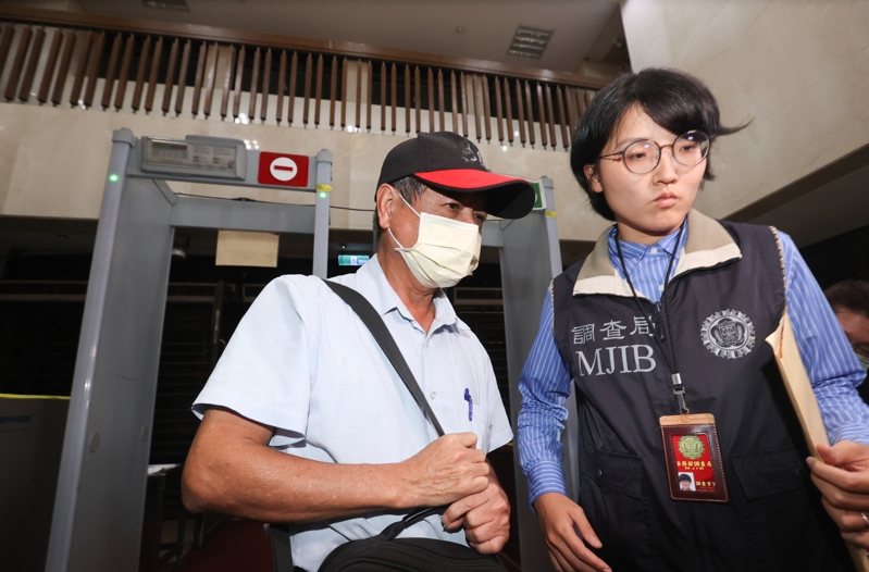 檢調偵辦「超思」進口雞蛋案，時任中央畜產會家禽組組長龔榮太約談後請回。記者曾原信／攝影
