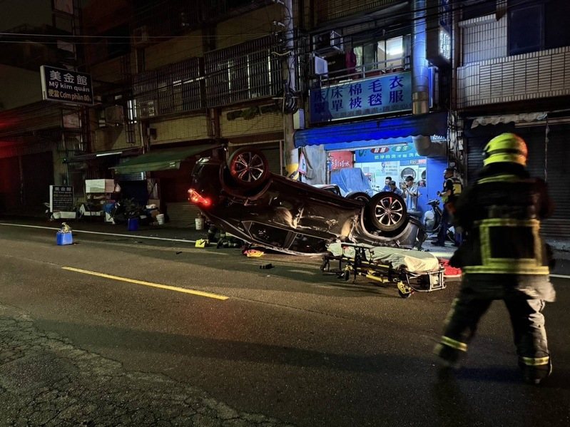 台中市高姓男子酒後撞8車，被依法送辦。圖/民眾提供