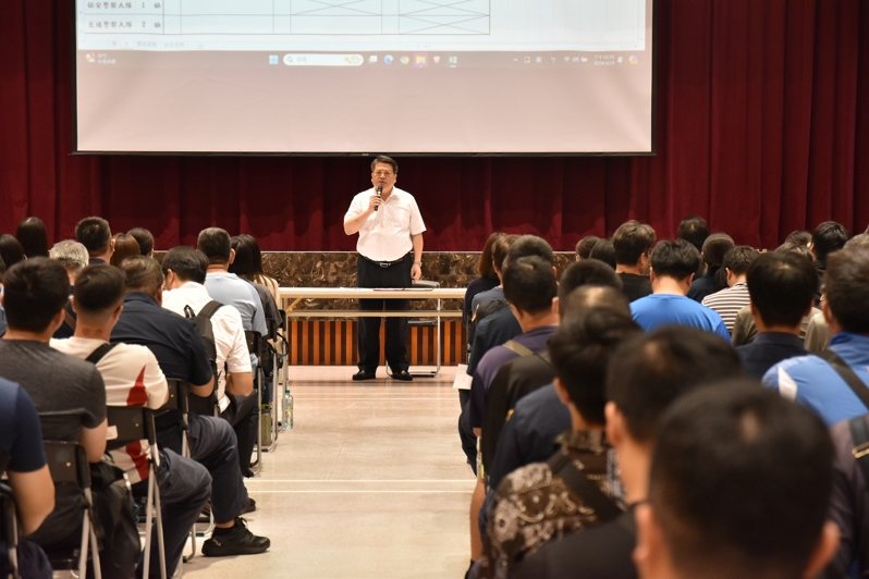 台中市警局於10月9日完成「服務滿6年及滿1年自已請調」公開選填服務地區作業。圖/警方提供 台中市警局於10月9日完成「服務滿6年及滿1年自已請調」公開選填服務地區作業。圖/警方提供