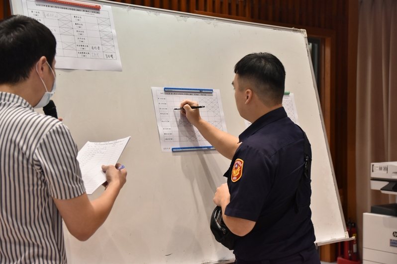 台中市警局於10月9日完成「服務滿6年及滿1年自已請調」公開選填服務地區作業。圖/警方提供 台中市警局於10月9日完成「服務滿6年及滿1年自已請調」公開選填服務地區作業。圖/警方提供