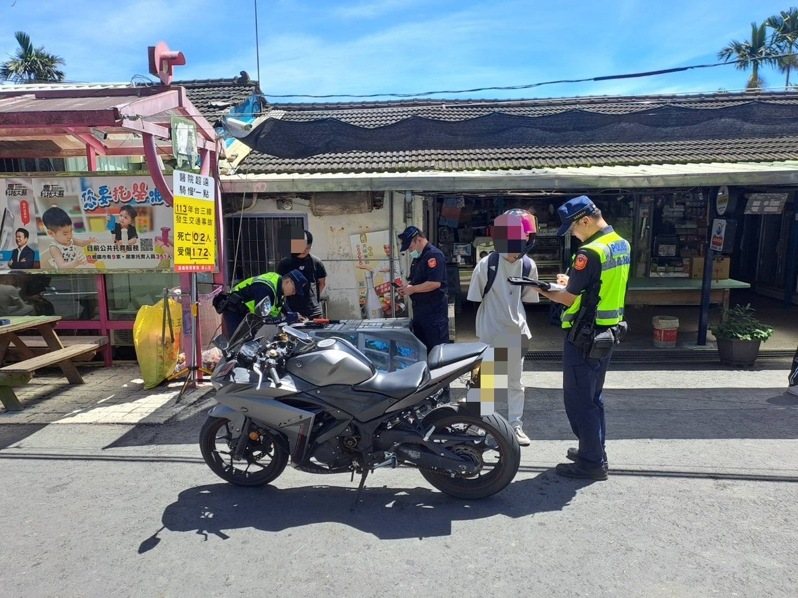轄區中埔分局警方持續執行防制台3線交通事故勤務作為。圖／翻攝畫面