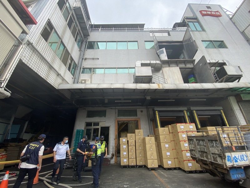 聯華食品北斗廠去年4月發生大火,造成9名員工身亡。資料照/記者林宛諭影 聯華食品北斗廠去年4月發生大火,造成9名員工身亡。資料照/記者林宛諭影