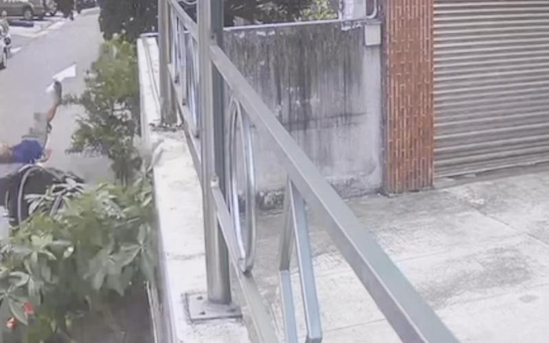 台中市七旬葉姓老翁昨早出門散步,遭白姓男子開車撞死。記者陳宏睿/翻攝 台中市七旬葉姓老翁昨早出門散步,遭白姓男子開車撞死。記者陳宏睿/翻攝