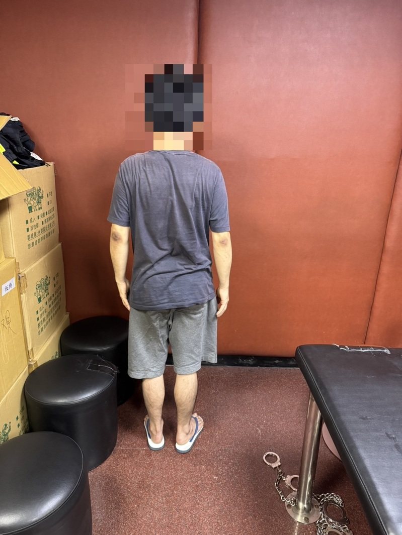 警方將彭男依性騷擾防治法送辦。記者黃子騰／翻攝