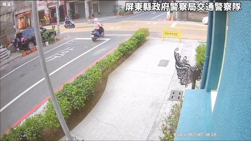 無號誌路口常因駕駛未依規定停讓，造成嚴重傷亡事故，屏東縣警局列出縣內十大易肇事無號誌路口，其中屏東市就有五處易肇事路口，提醒民眾注意路口安全，遵守停、讓。圖／警方提供