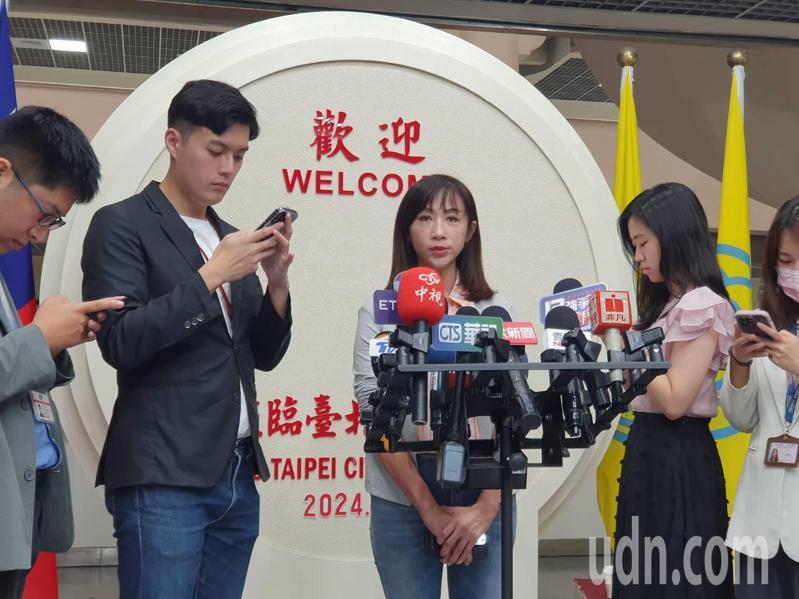 北市議員許淑華。記者邱書昱／攝影