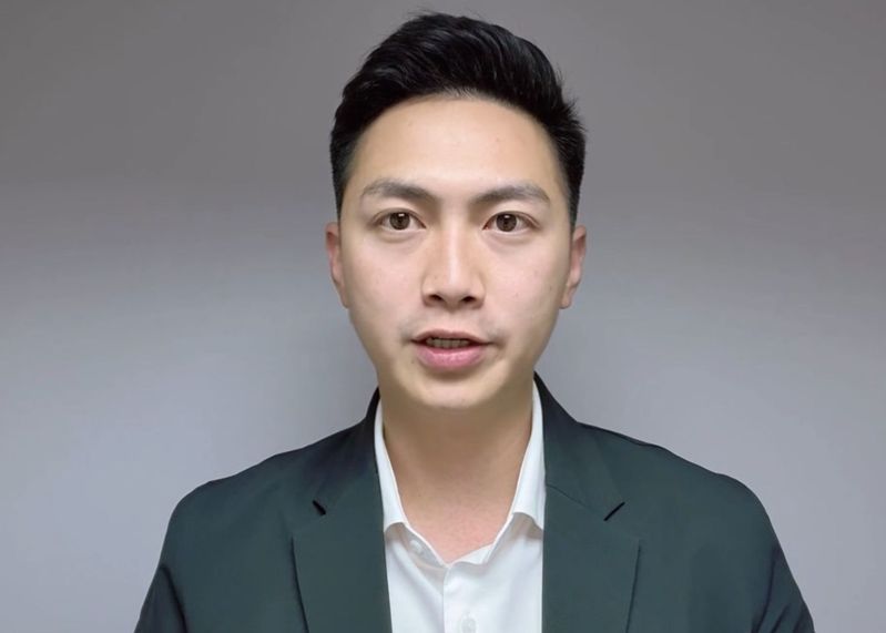 立委廖偉翔今以影片聲明，他的辦公室接獲女子陳情遭表哥葉欲立涉嫌性騷擾處理經過，並重申，性騷擾零容忍，絕不護短。圖／廖偉翔提供