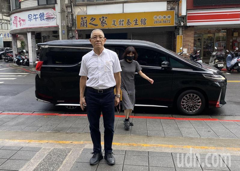 國民黨前中常委蕭景田被控行賄里長候選人,出庭作無罪答辯。記者蕭雅娟/攝影 國民黨前中常委蕭景田被控行賄里長候選人,出庭作無罪答辯。記者蕭雅娟/攝影