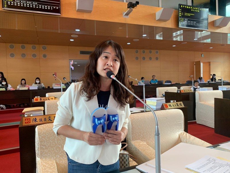 台中市國民黨議員黃佳恬。聯合報系資料照