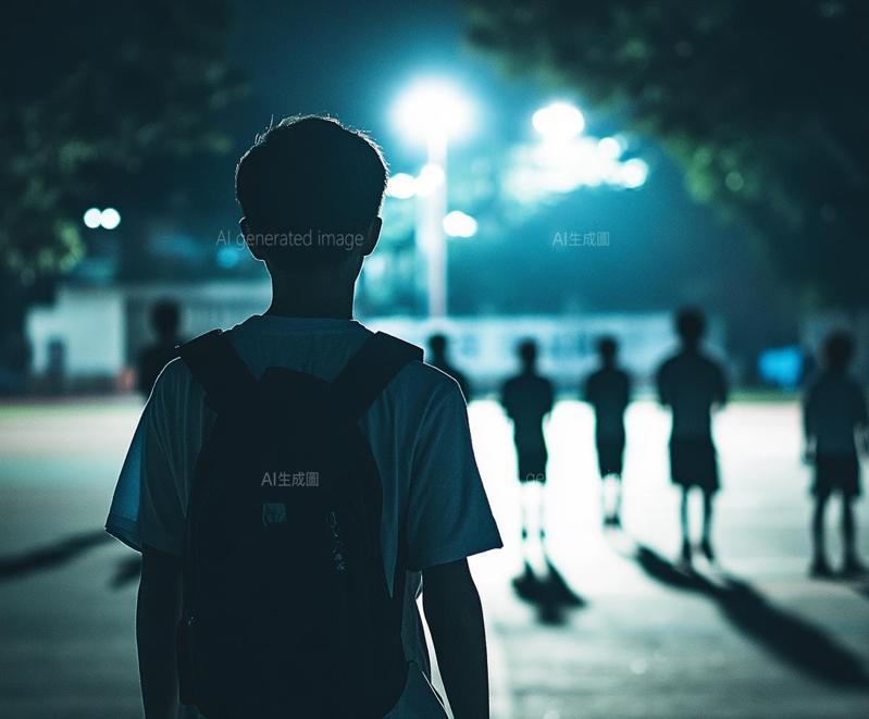 新北新店某知名專科學校今晚發生一起學生墜樓事件，男學生被救起時已經OHCA，最後到院確定救不回。校園示意圖。圖/AI生成