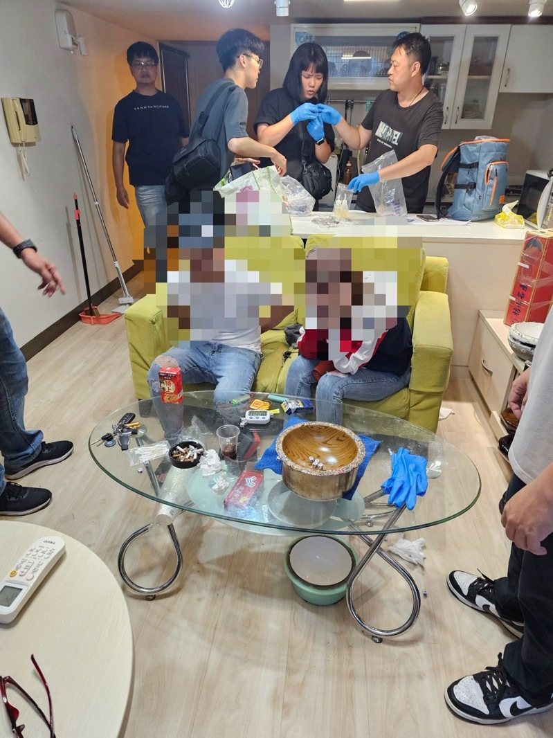 新竹縣馮姓男子涉嫌毒品不法，台中檢警在今年6月間收網抓人。記者陳宏睿／翻攝