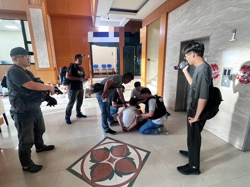 新竹縣馮姓男子涉嫌毒品不法，台中檢警在今年6月間收網抓人。記者陳宏睿／翻攝